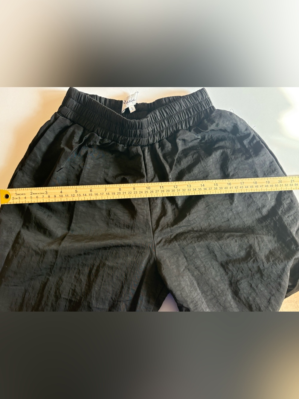 Hanifa Black women’s lightweight Jogger elastic waist athleisure size s - Picture 12 of 12